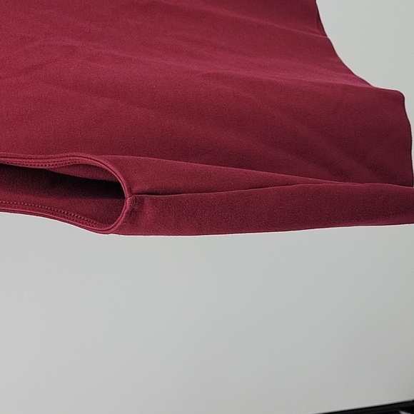 J.Crew Maroon Jeweled button-back ponte top Size S - Picture 11 of 11